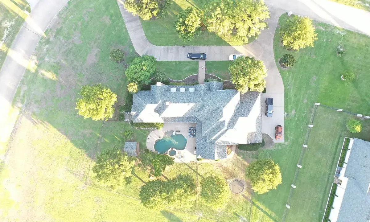New shingle roof installation on a home in College
